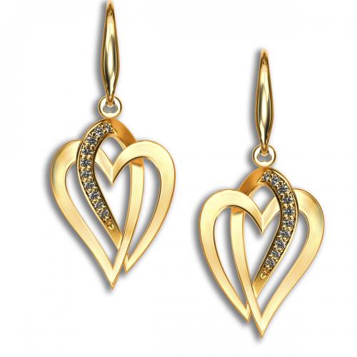 Two Of One Heart Earrings